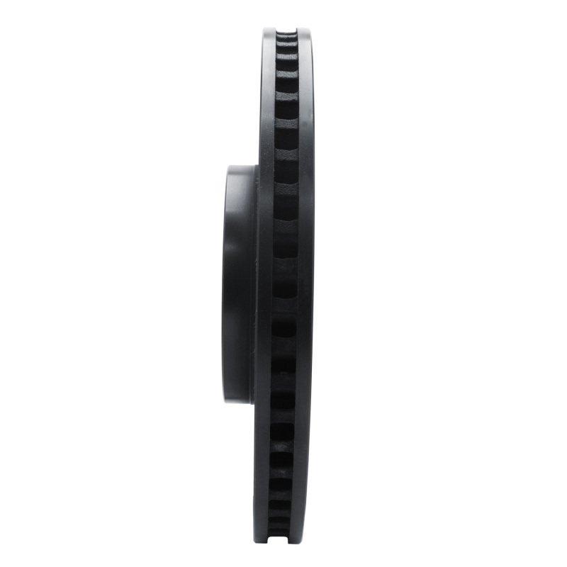 Lexus GS350 Brake Rotor (1) - Left Front - R1 Concepts - Drilled & Slotted - Black - `06-`20